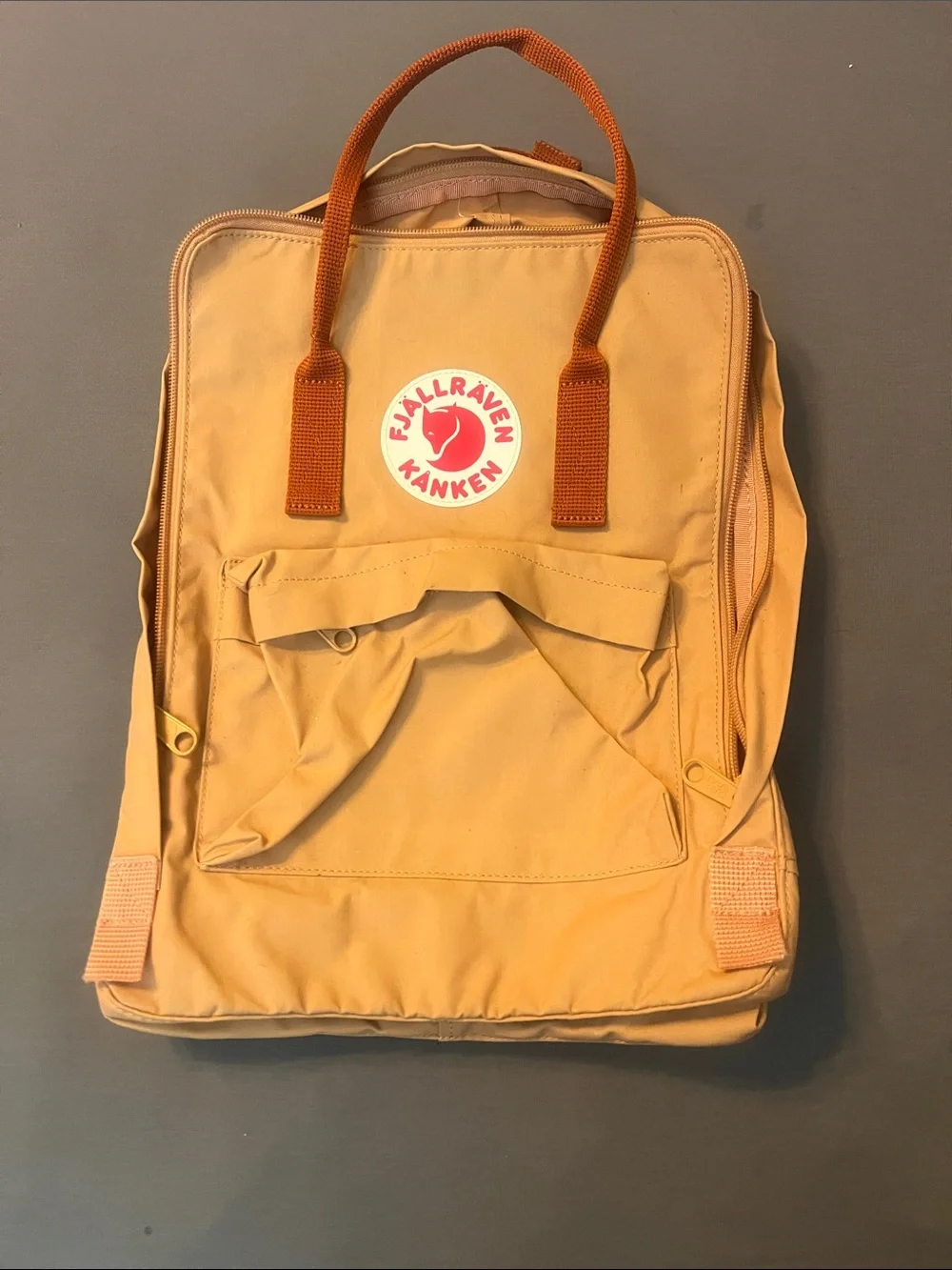 FJALLRAVEN KANKEN BACKPACK Orange/Peach Color